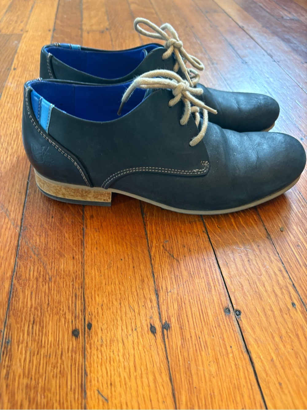 John Fluevog Navy 7.5 Shoes